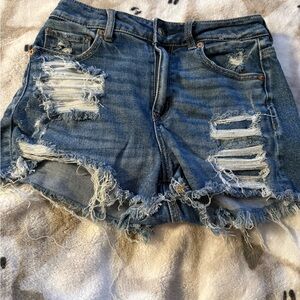 American Eagle Outfitters Blue Denim Shorts